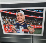Collingwood 2023 Premiership Glory Framed Picture with Medals & Bobby Hill Signature