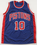 Dennis Rodman Signed Jersey Inscribed "Bad Boys" (Authentic Ink)