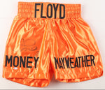 Floyd Mayweather Signed and Framed Trunks (Beckett)