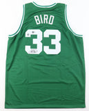 Larry Bird Autographed Celtics Home Jersey. (Beckett COA)