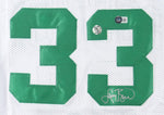 Larry Bird Autographed Celtics Away Jersey. (Beckett & Bird)