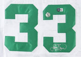 Larry Bird Autographed Celtics Away Jersey. (Beckett & Bird)