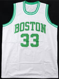 Larry Bird Autographed Celtics Away Jersey. (Beckett & Bird)