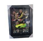 Dustin Martin Signed Puma & Framed Boot. Richmond Tigers