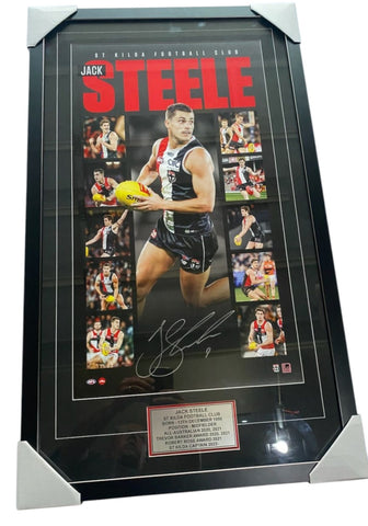 Jack Steele limited Signed Picture and COA
