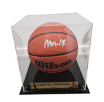 Magic Johnson Signed NBA Basketball (Beckett)