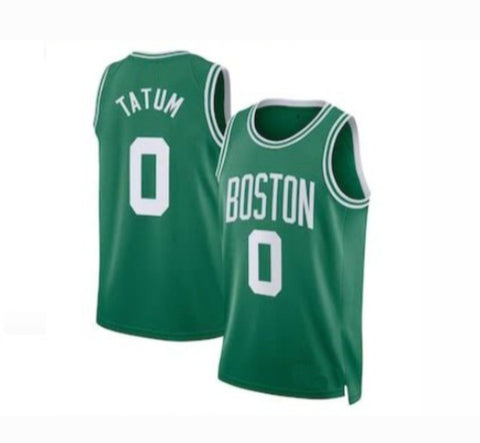 Jayson Tatum #0 Boston Celtics Green Jersey