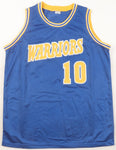 Tim Hardaway Autographed Golden State Warriors Jersey with PSA COA