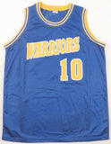 Tim Hardaway Autographed Golden State Warriors Jersey with PSA COA