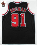 Dennis Rodman Autographed Bulls Jersey with COA