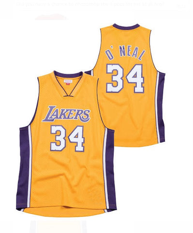 Shaquille O'Neal LA Lakers Jersey No.34