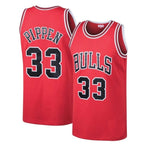 Scottie Pippen Jersey Red No.33