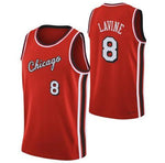 Zach Lavine 75th Anniversary Red Jersey.