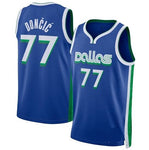 Luka Doncic Dallas Blue/Green Jersey No.77