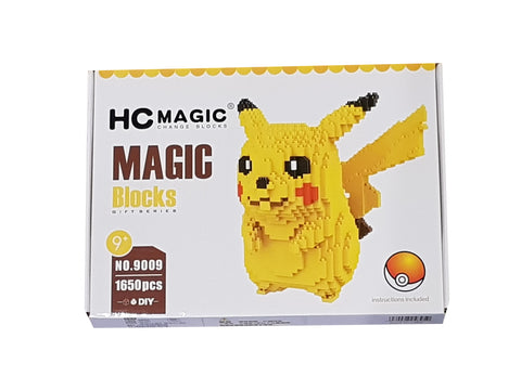 Pikachu Building Blocks